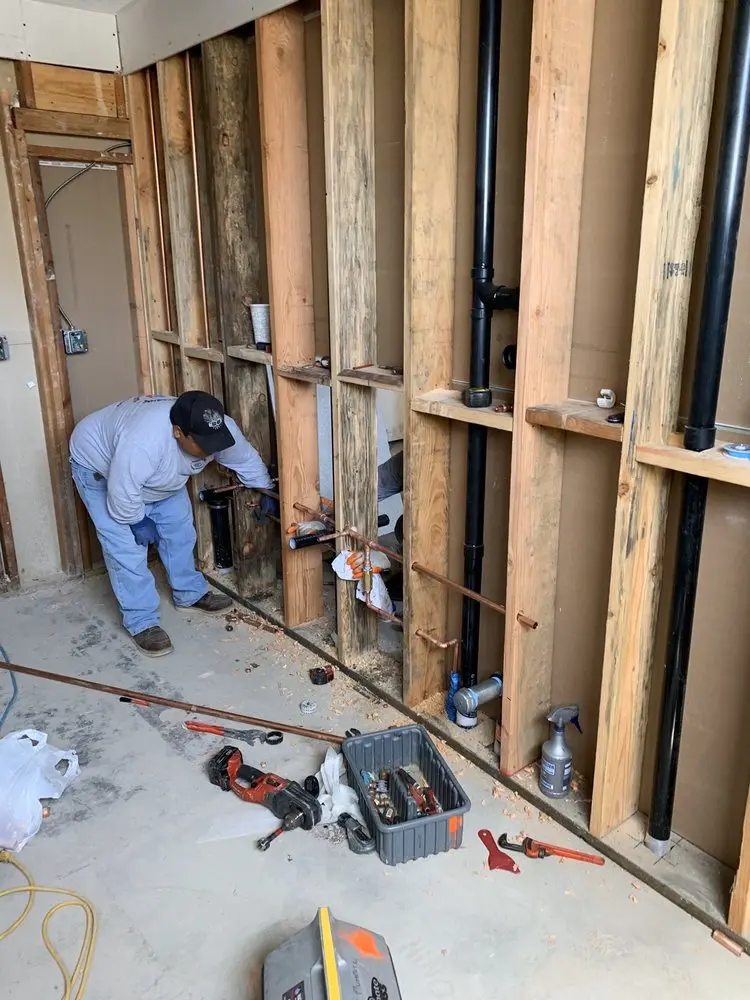 Commercial rough-in plumbing for Gas Line Repair in Wildmans Landing
